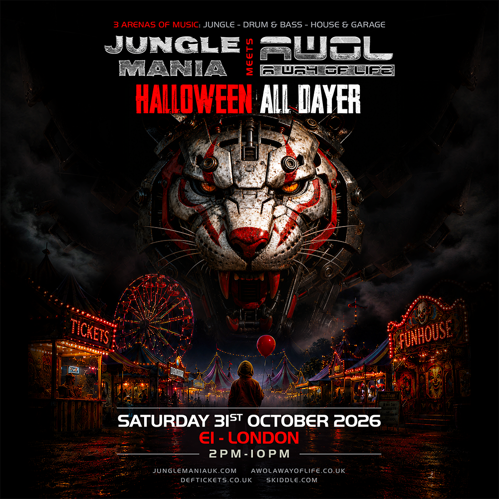 Jungle Mania meets AWOL Halloween - London