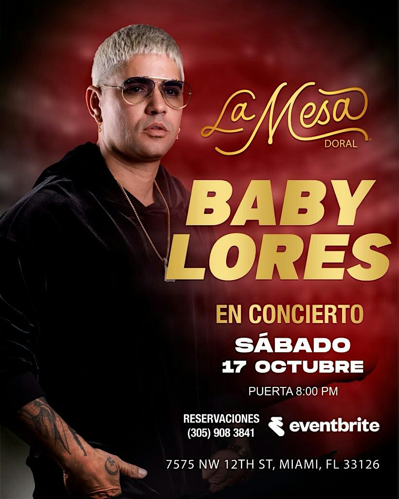 BABY LORES " GRAN SHOW " LA MESA DORAL