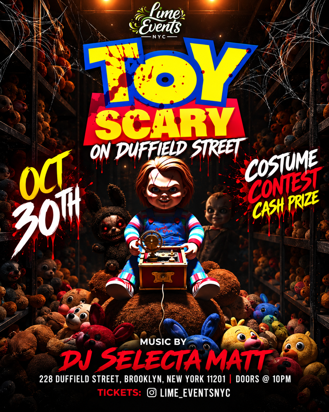 HALLOWEEN EVE @ 228 DUFFIELD NIGHTCLUB (18+)