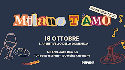 18 OTTOBRE: MILANO T’AMO, APERITIVELLO @CascinaCuccagna