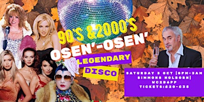 90's and 2000's Legendary Disco Party |  ОСЕНЬ-ОСЕНЬ