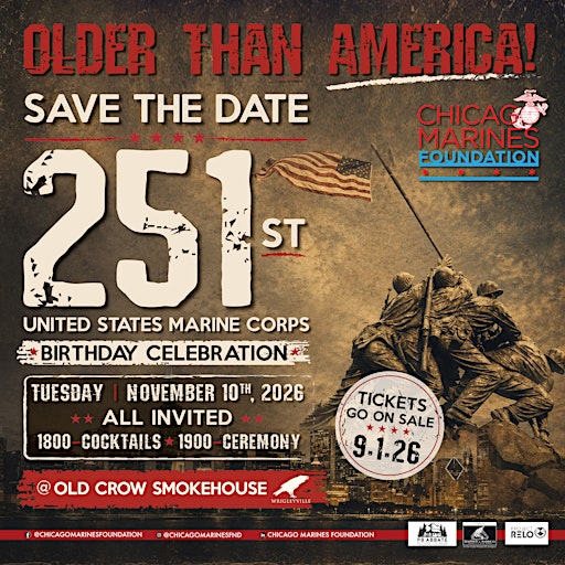 Chicago Marines Foundation 251st Birthday Party