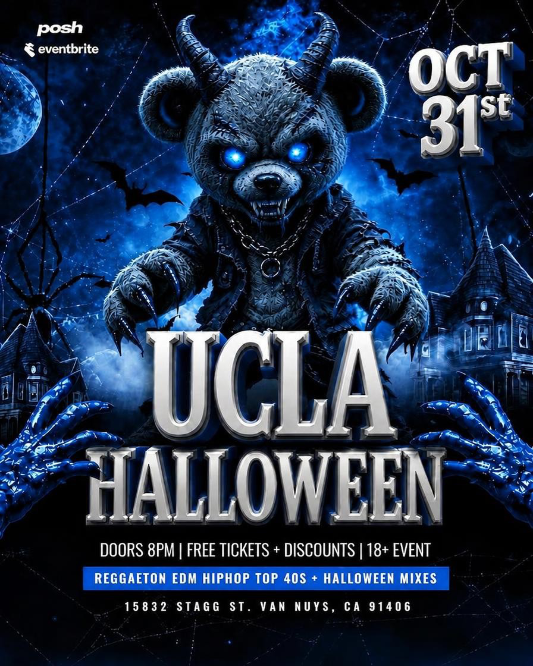 UCLA Halloween Costume Party 18+ in The Valley