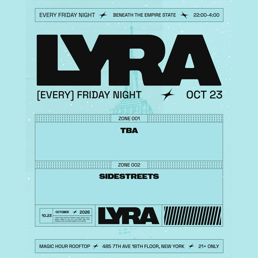 Lyra Rooftop Party - 10.23