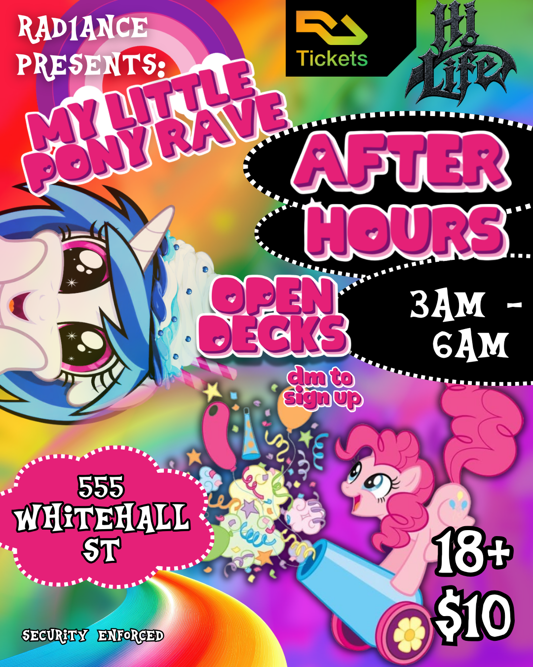MY LITTLE PONY RAVE: AFTER HOURS