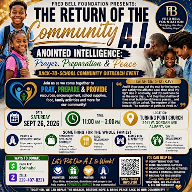 Return of the Community “ AI Edition” Anointed Intelligence