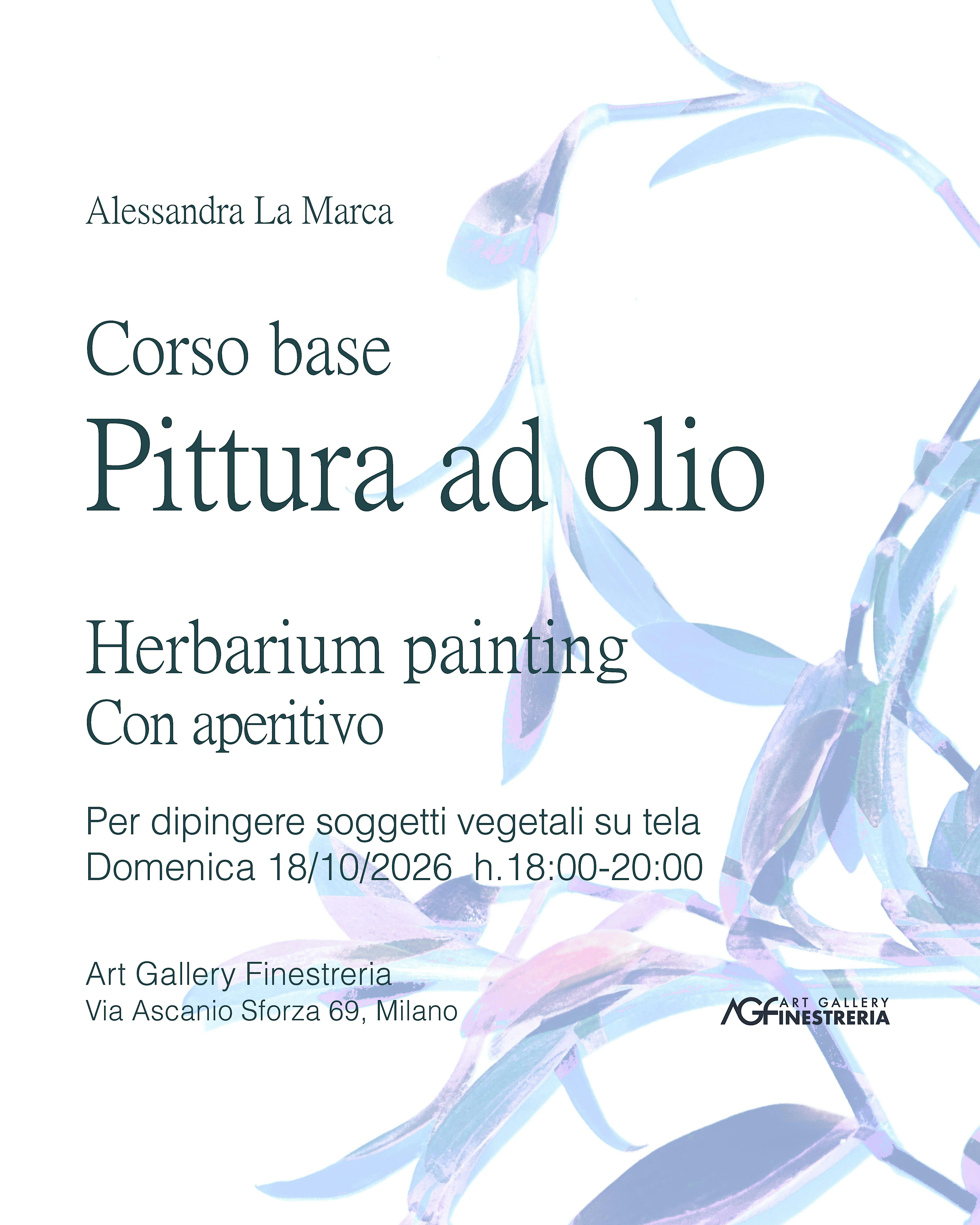 Corso di pittura astratta con aperitivo