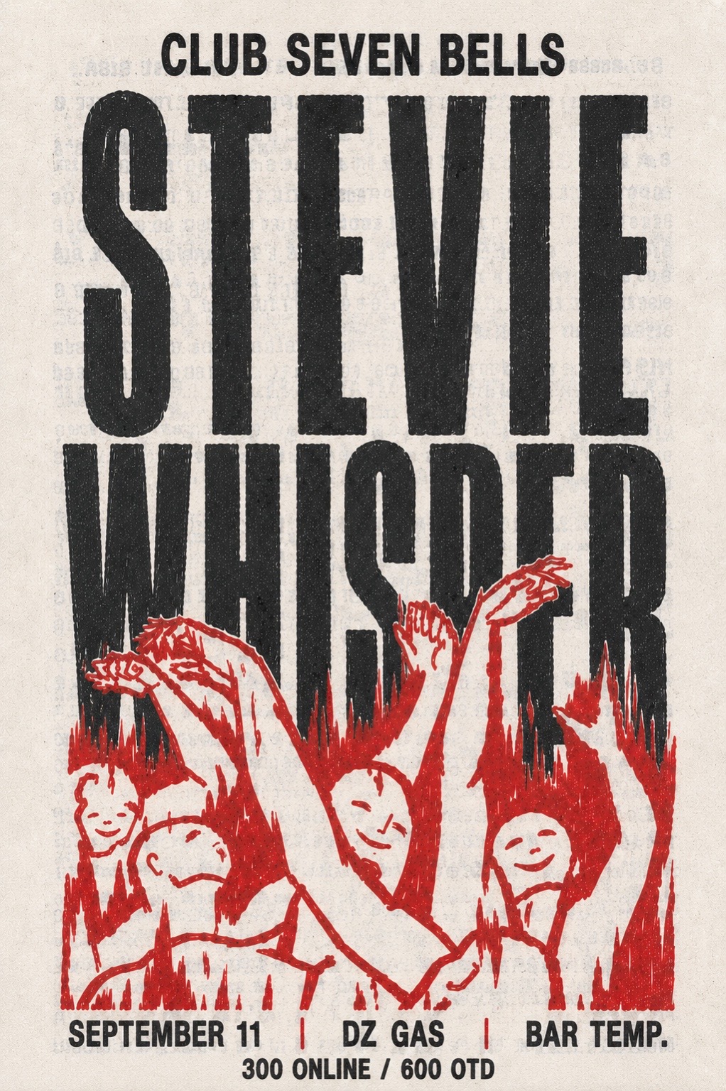 Club Seven Bells invites Stevie Whisper
