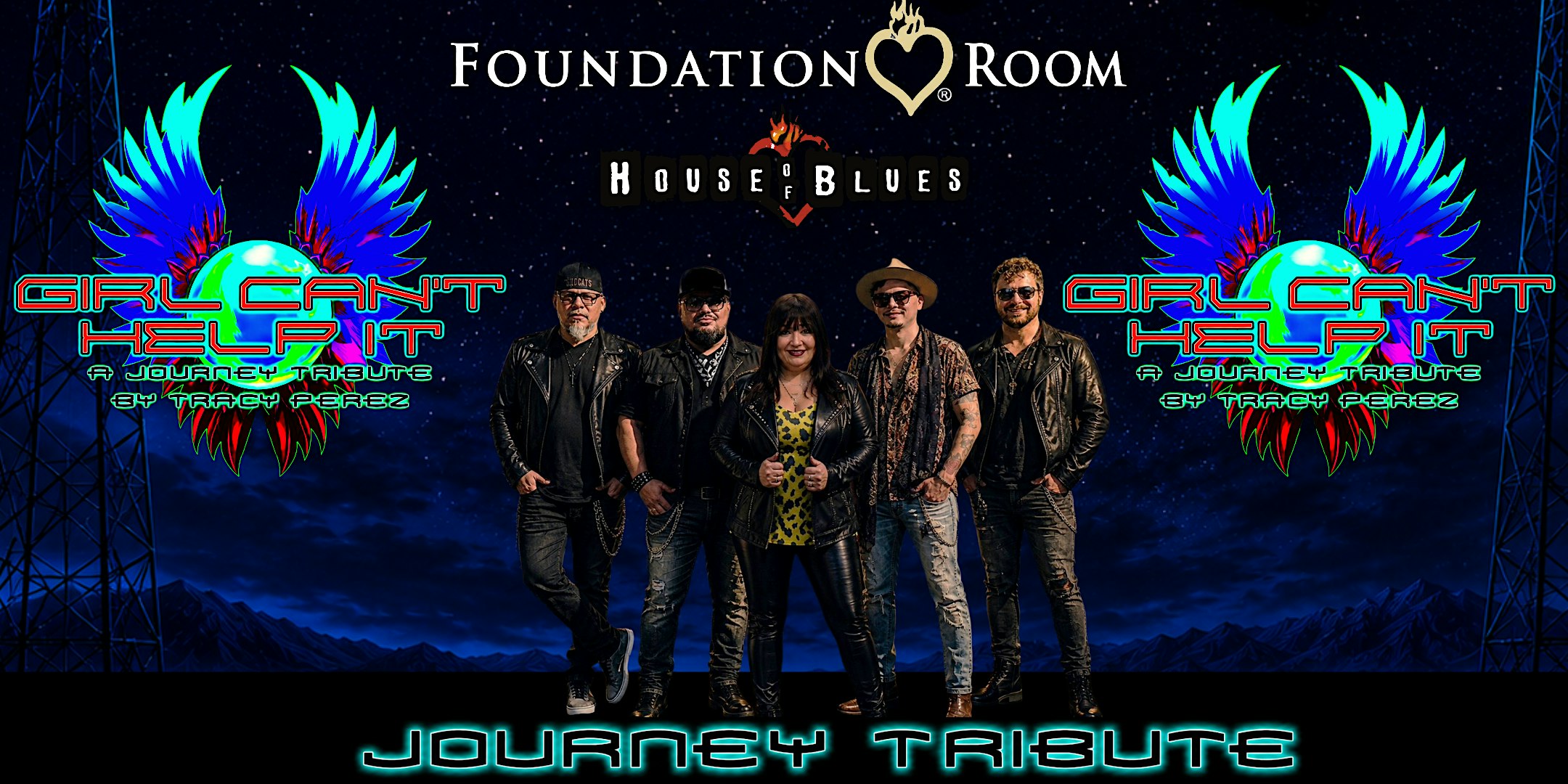 Journey Tribute - Girl Can't Help It  at Foundation Room House of Blues
