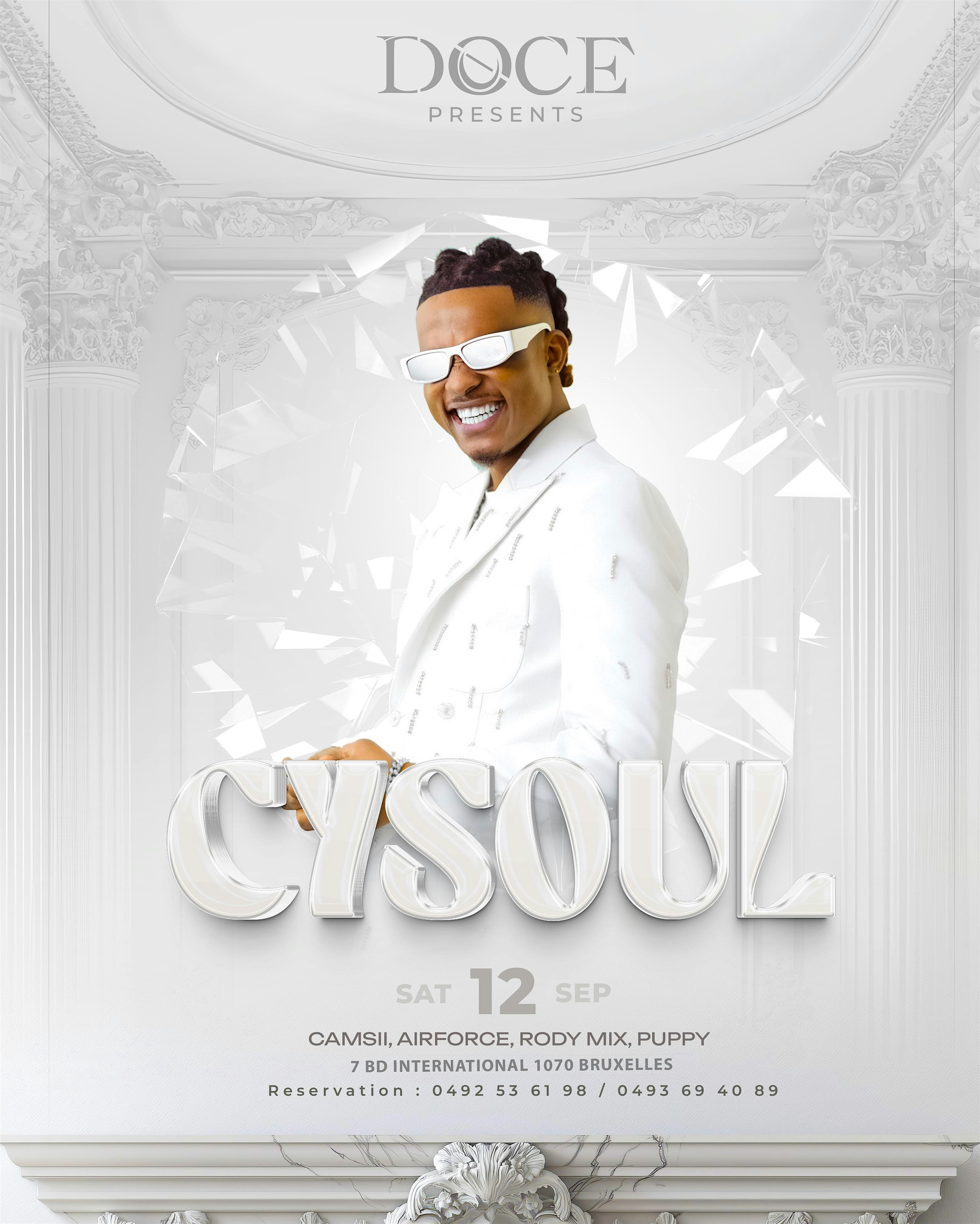 CYSOUL LIVE  IN BRUSSELS