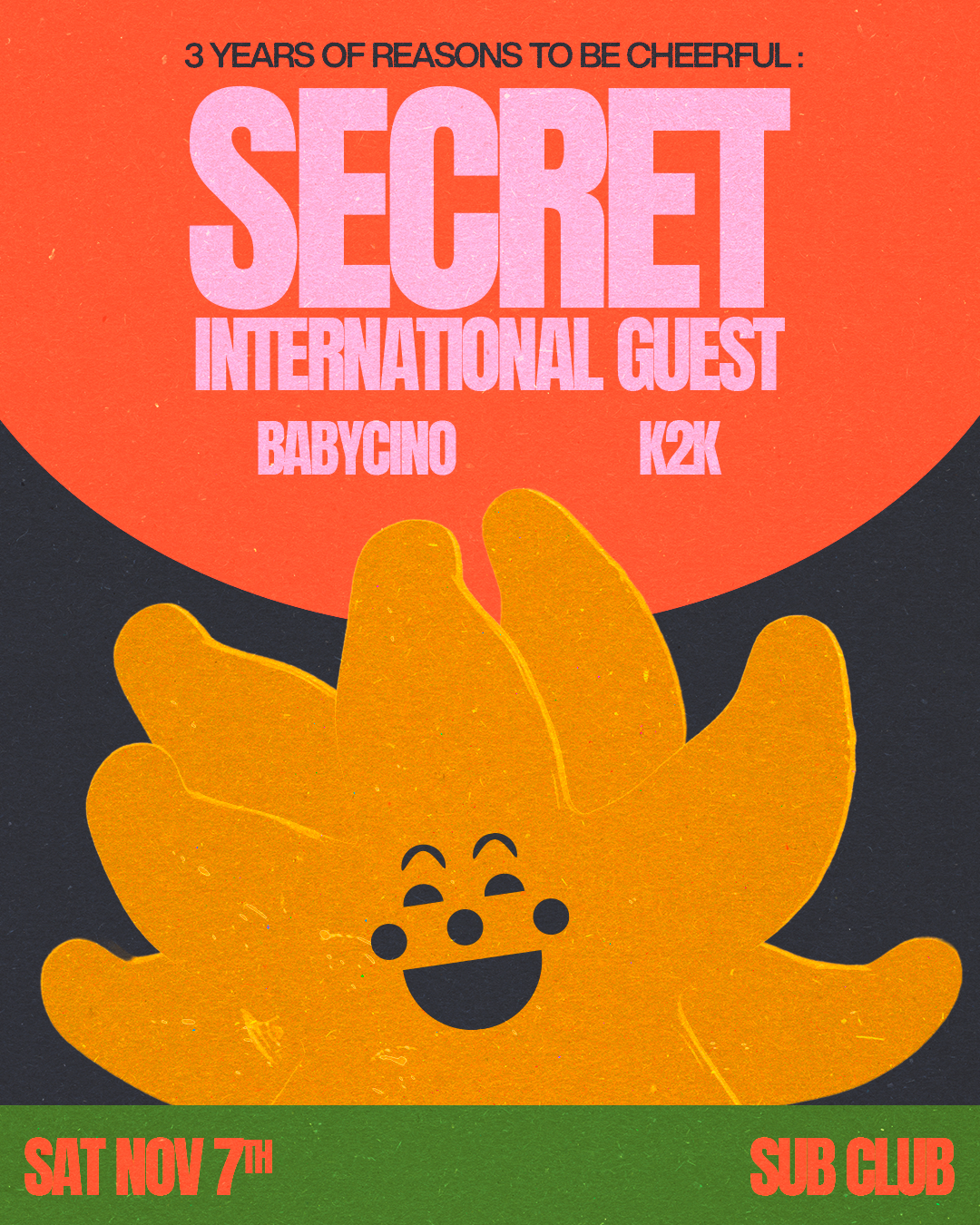 3 Years Of Reasons To Be Cheerful: Secret International Guest [??]