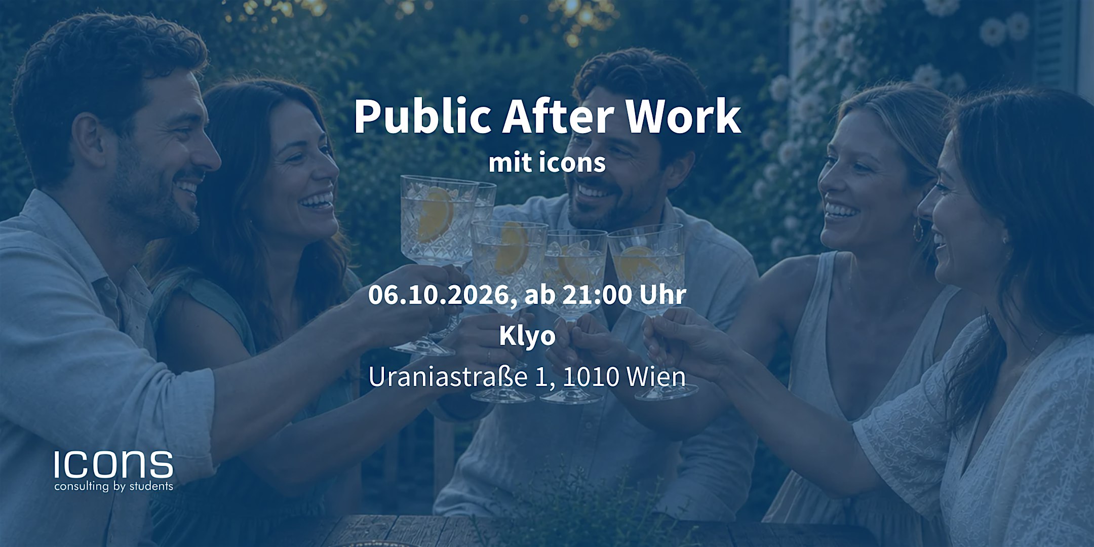 Public After Work w/ icons @Wien