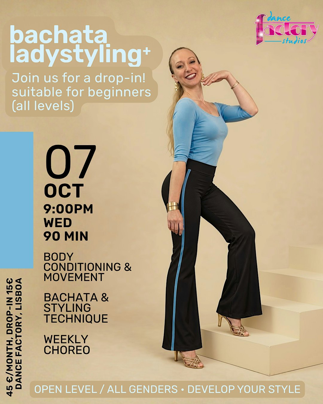 Bachata Ladystyling + Class with Aline