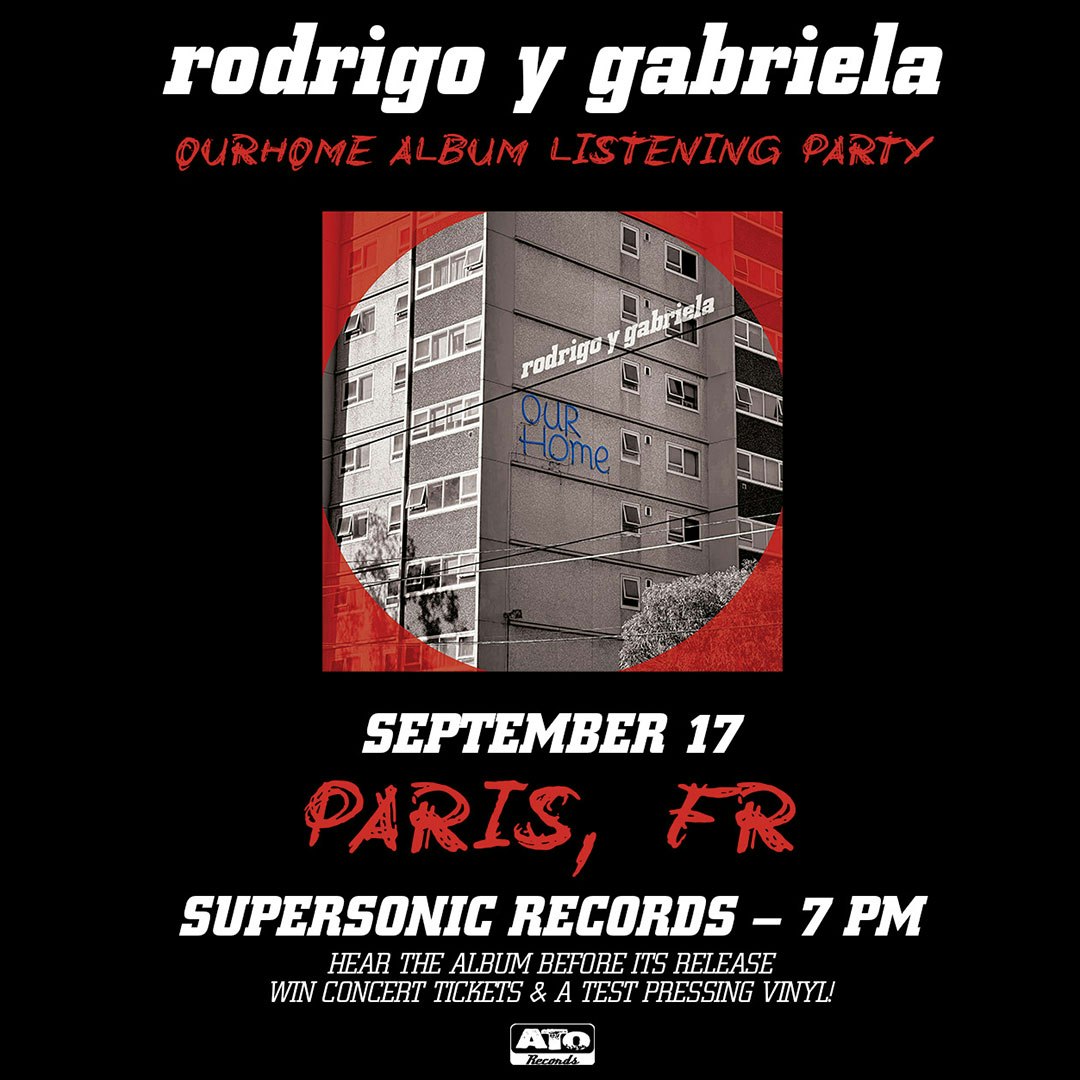 Rodrigo y Gabriela : Listening Party "OurHome"