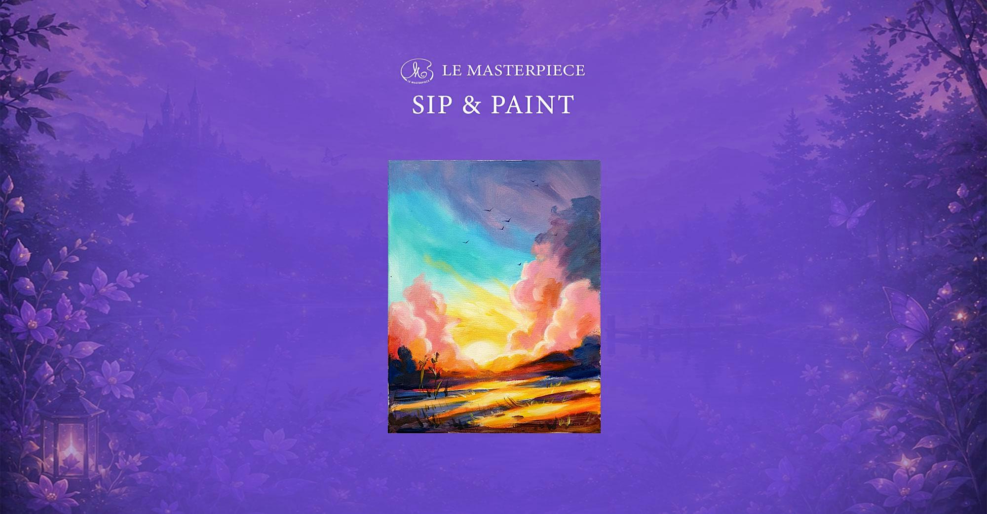 Sip and Paint: Beautiful Sunrise