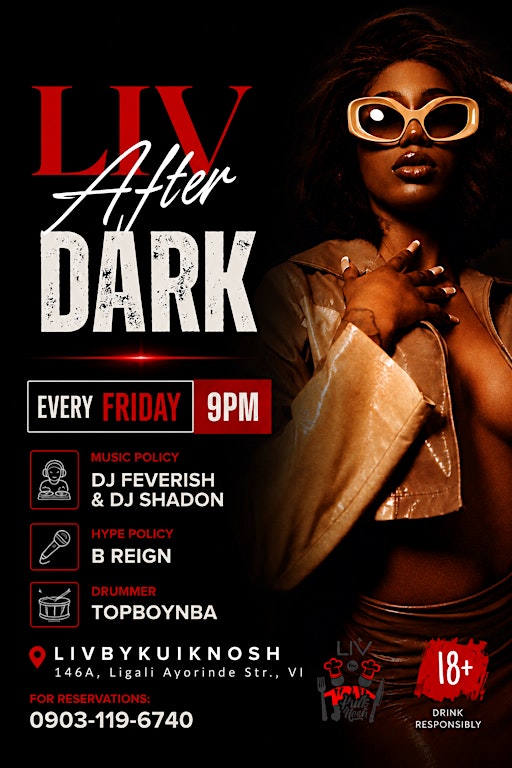 LIVafterDark VI, Lagos.