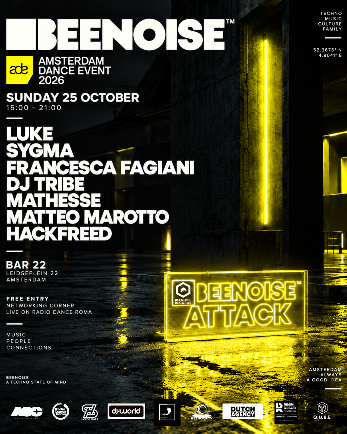 Beenoise Attack at Ade 2026