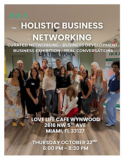 Holistic Business Networking Miami