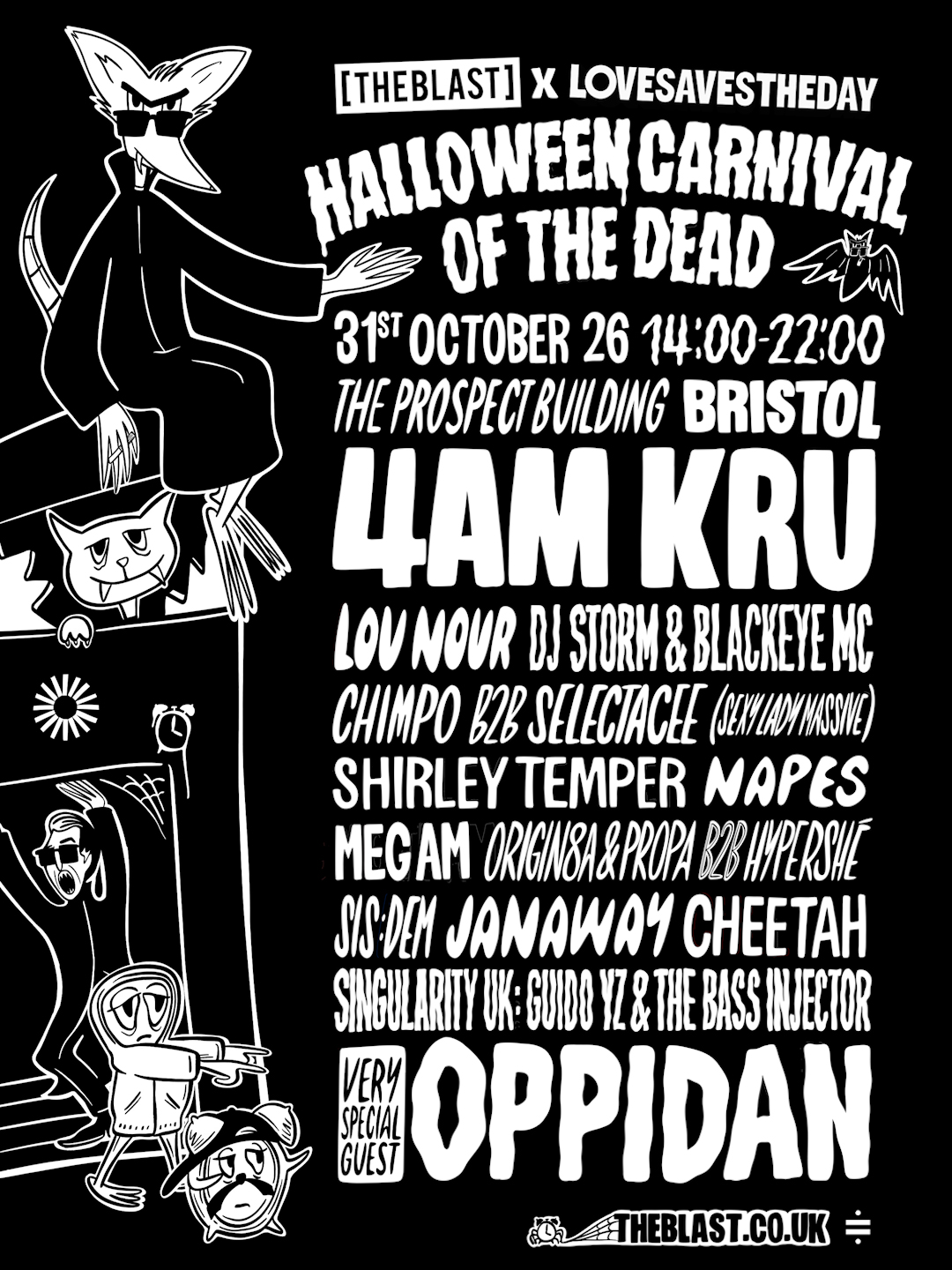 4am Kru | [The Blast] Halloween Carnival of the Dead x LSTD