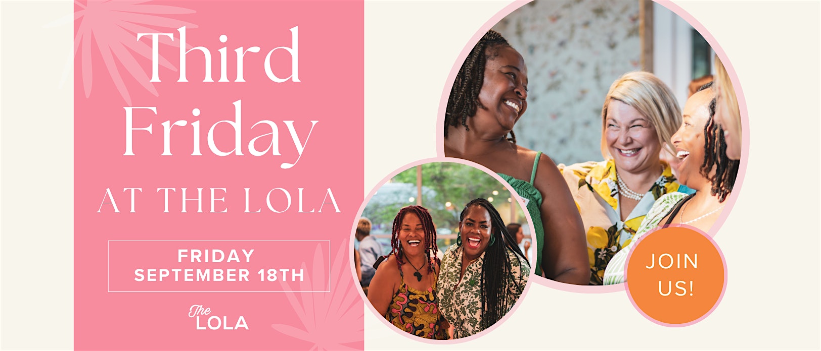 SEPTEMBER Third Friday @ The Lola