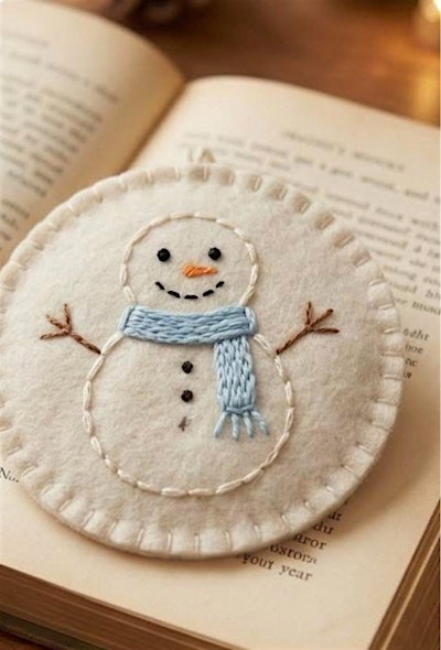 Workshop vilten kerstdecoratie