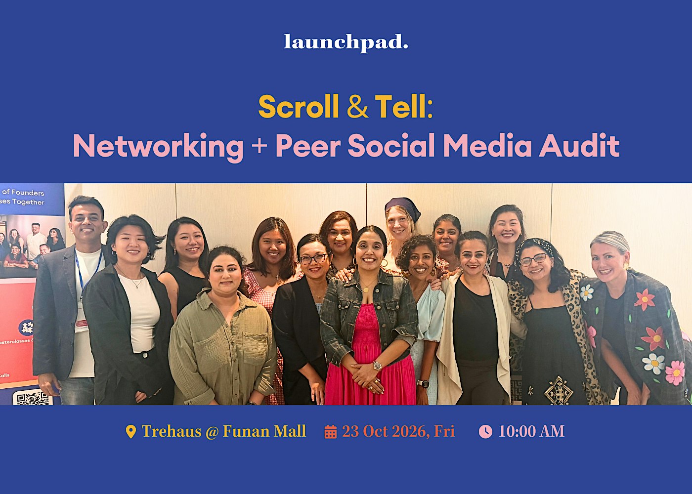 Scroll & Tell: Networking + Peer Social Media Audit