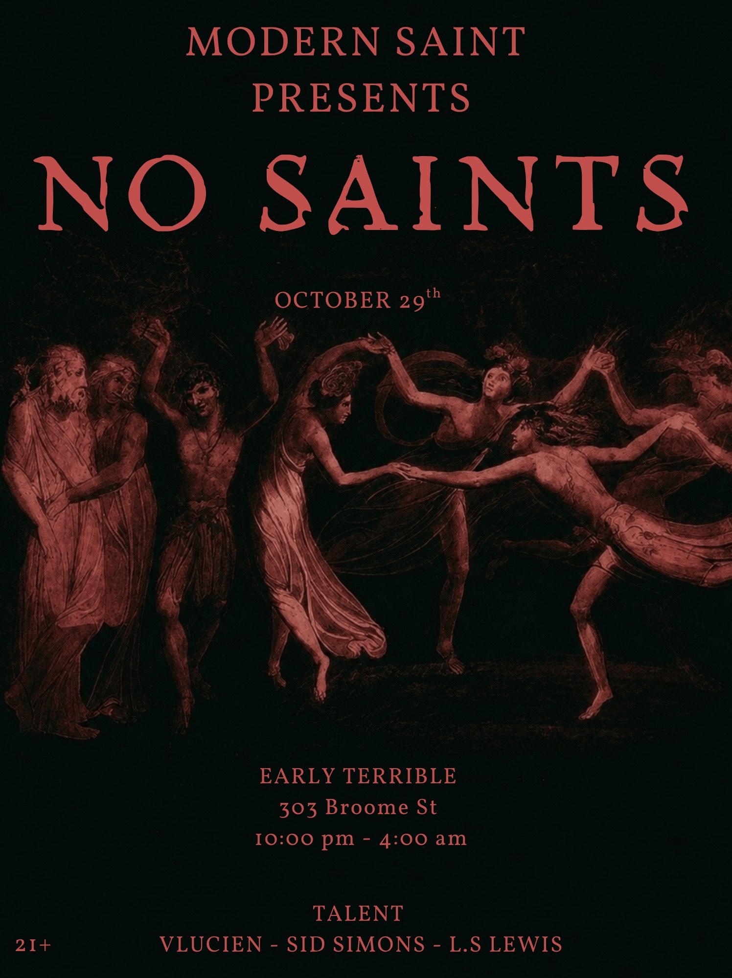 NO SAINTS.