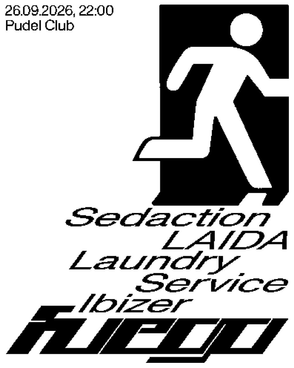 fuego with Sedaction, Ibizer, LAIDA, Laundry Service