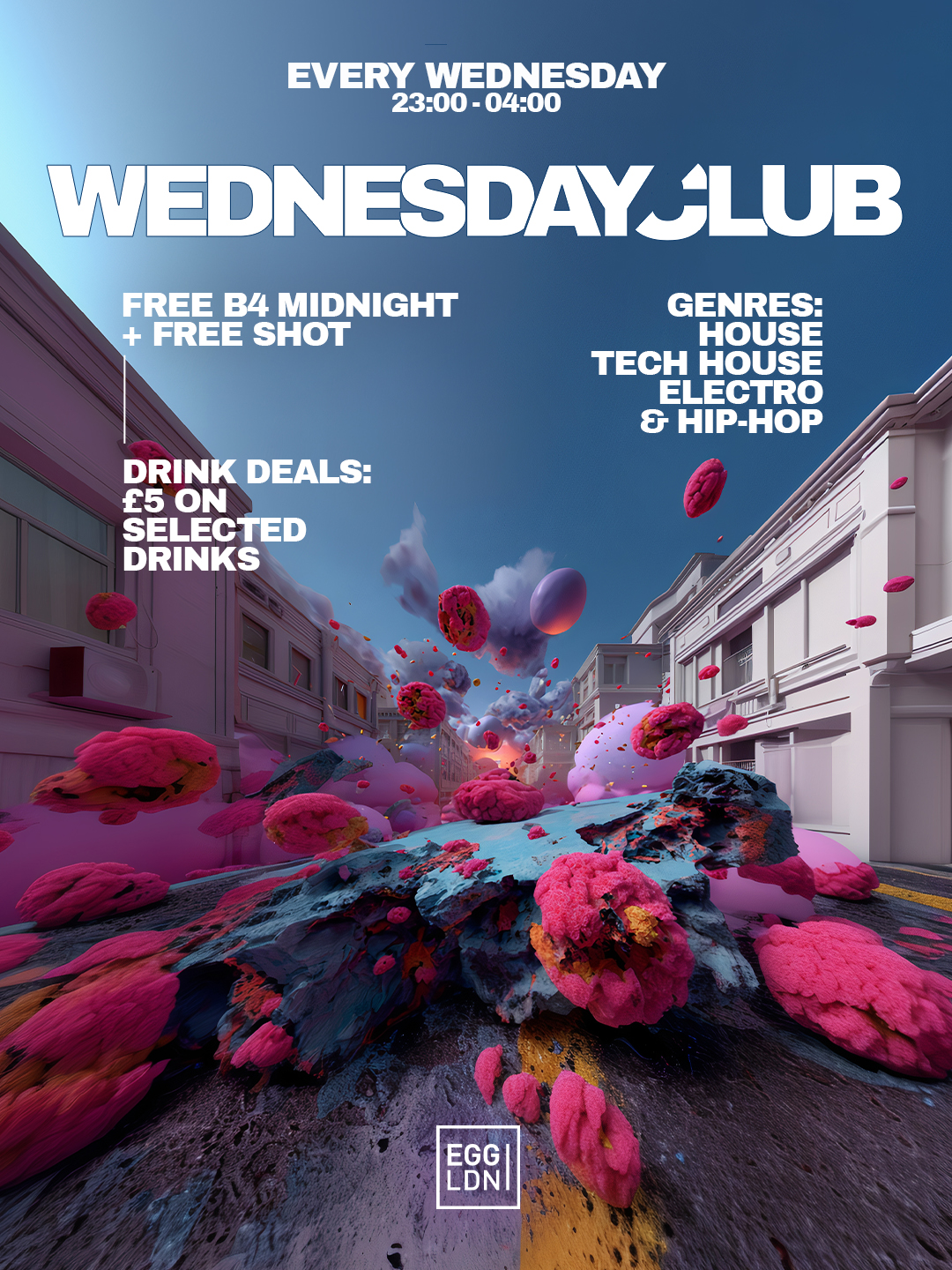 Wednesday Club: House, Tech House, Electro & Hip Hop