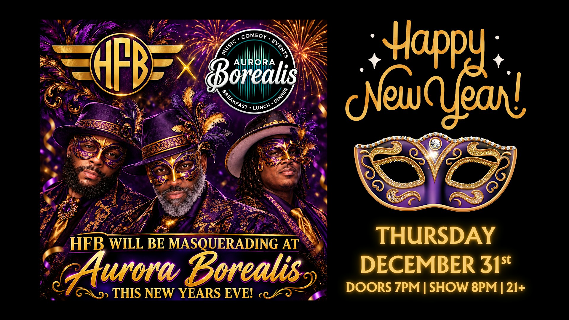 Harmonious Funk Band New Year's Eve Party!