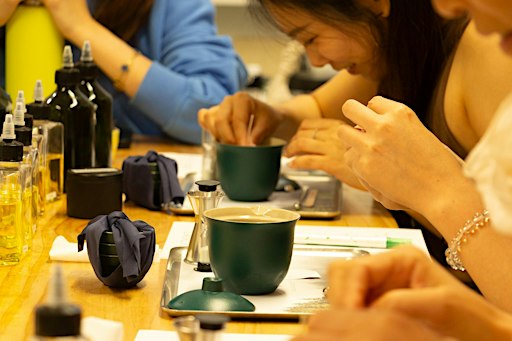 Tea Themed Candle Making workshop with Ollie & Co.