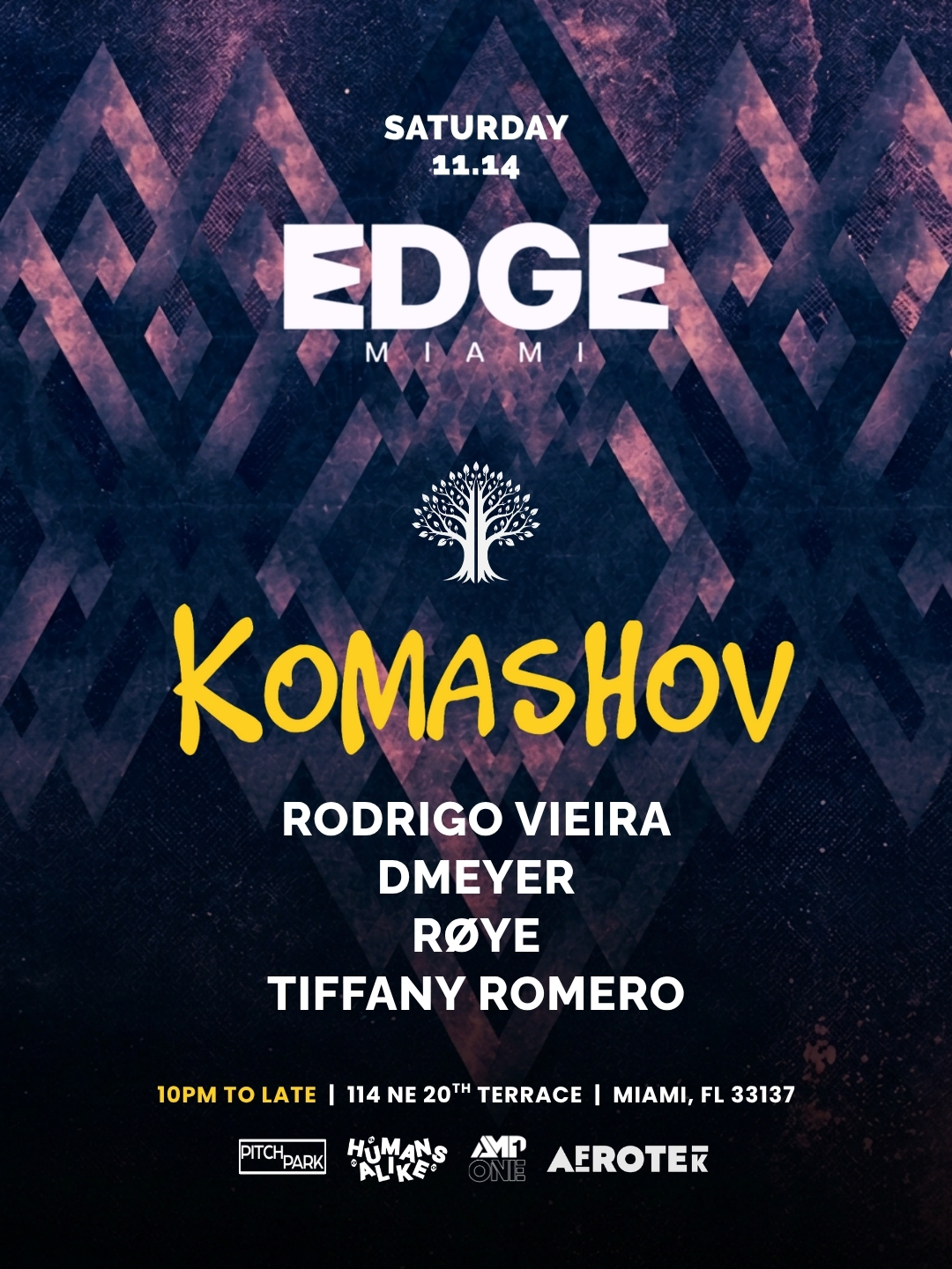 Komashov, Rodrigo Vieira, DMeyer, Røye, Tiffany Romero