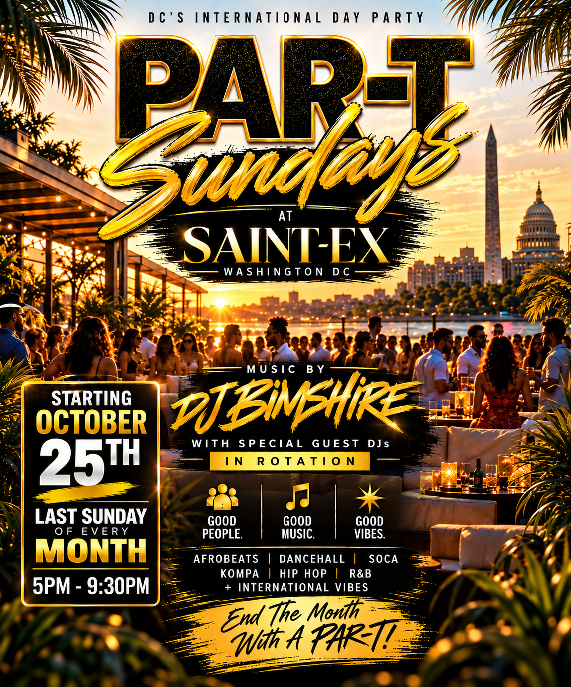 PAR-T SUNDAYS  DC’S INTERNATIONAL DAY PARTY