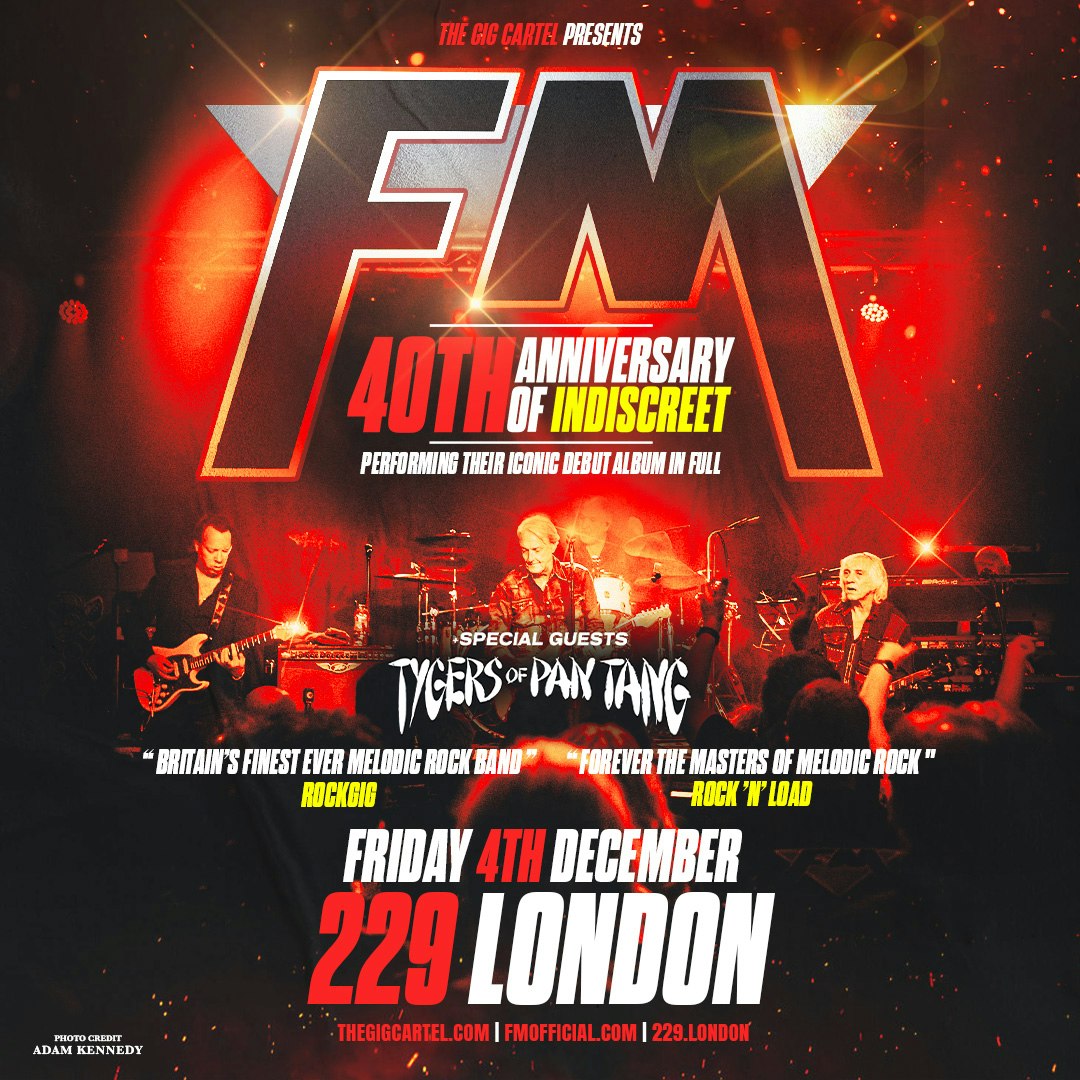  FM&nbsp;- 'Indiscreet' 40th Anniversary Show&nbsp;