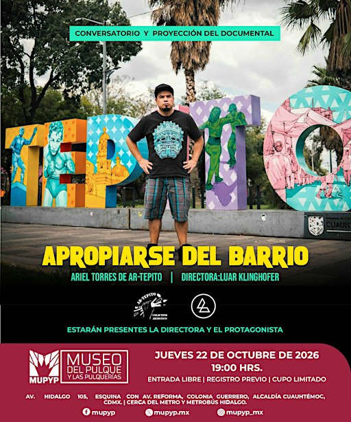 CONVERSATORIO Y PROYECCIÓN DEL DOCUMENTAL "APROPIARSE DEL BARRIO"