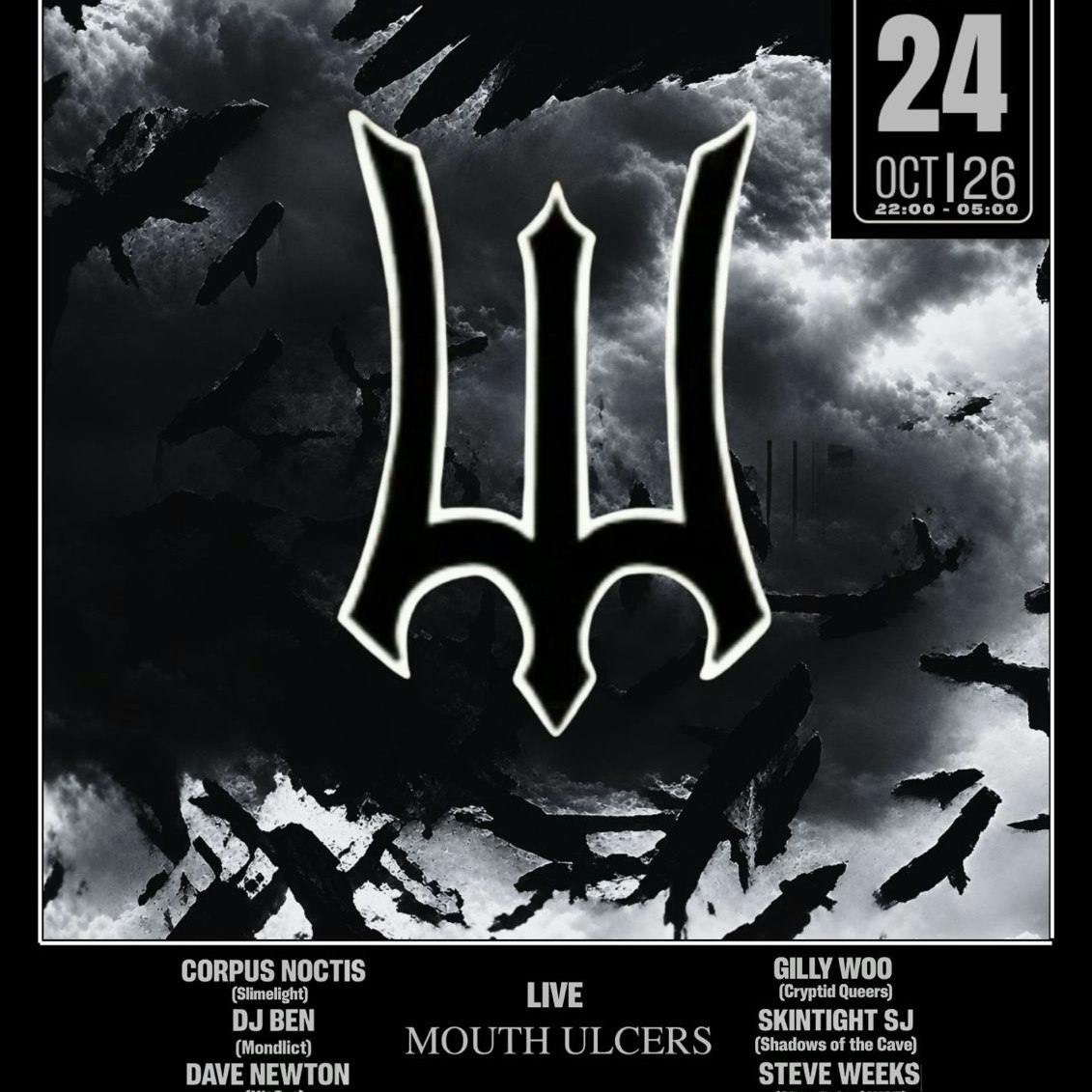 Dark Scene London Hallowtide Special w/ Mouth Ulcers (live)