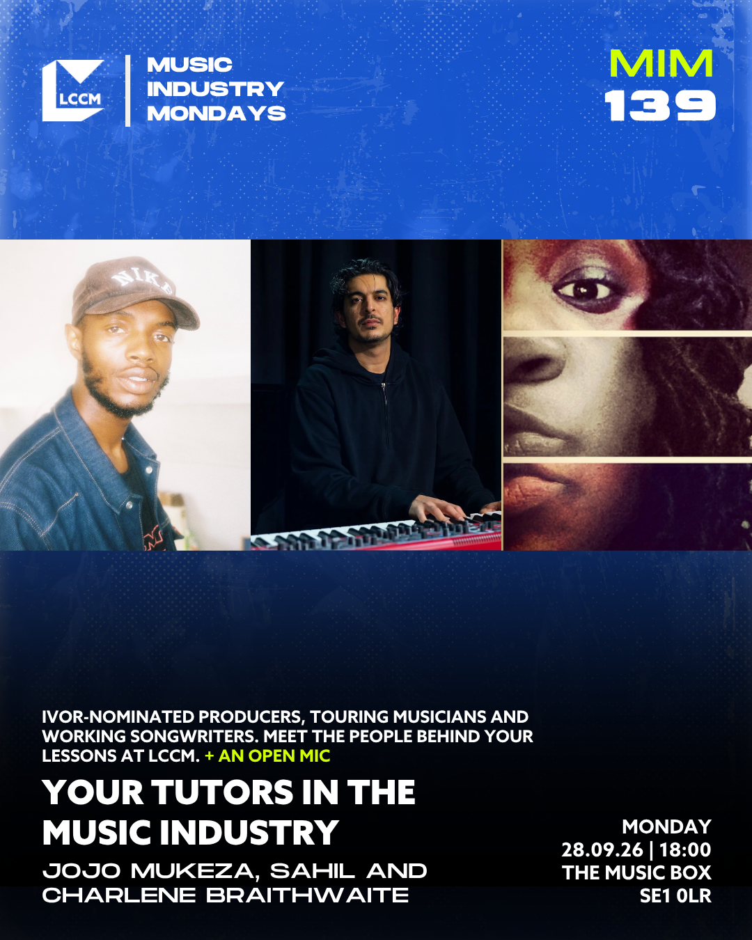 Music Industry Monday: Your Tutors In The Music Industry
