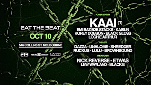 Eat The Beat Saturdays | Oct 10