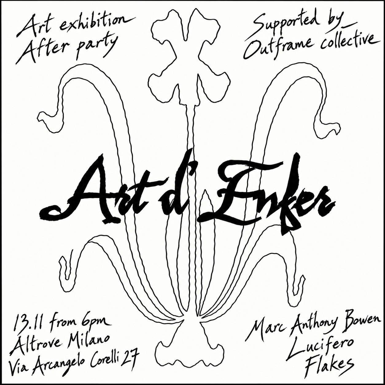 Art d'enfer at Altrove Milano