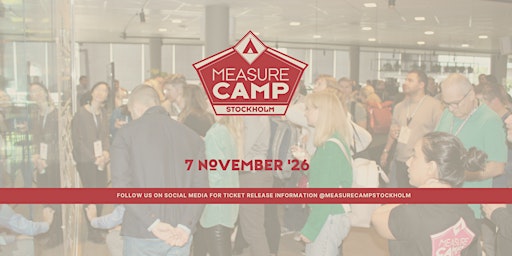 Stockholm Measurecamp 2026