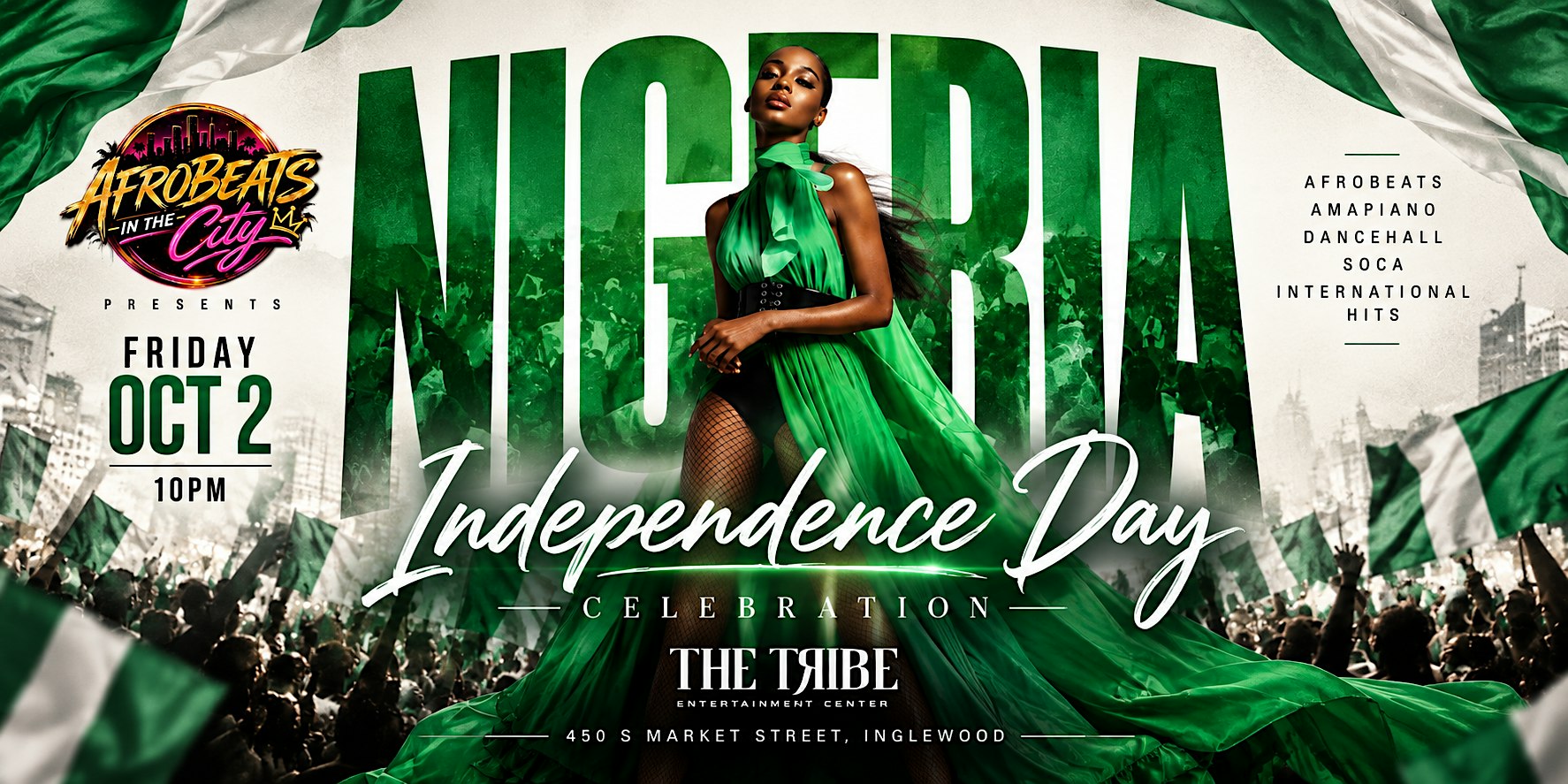 Nigeria Independence Day Celebration | Afrobeats in the City