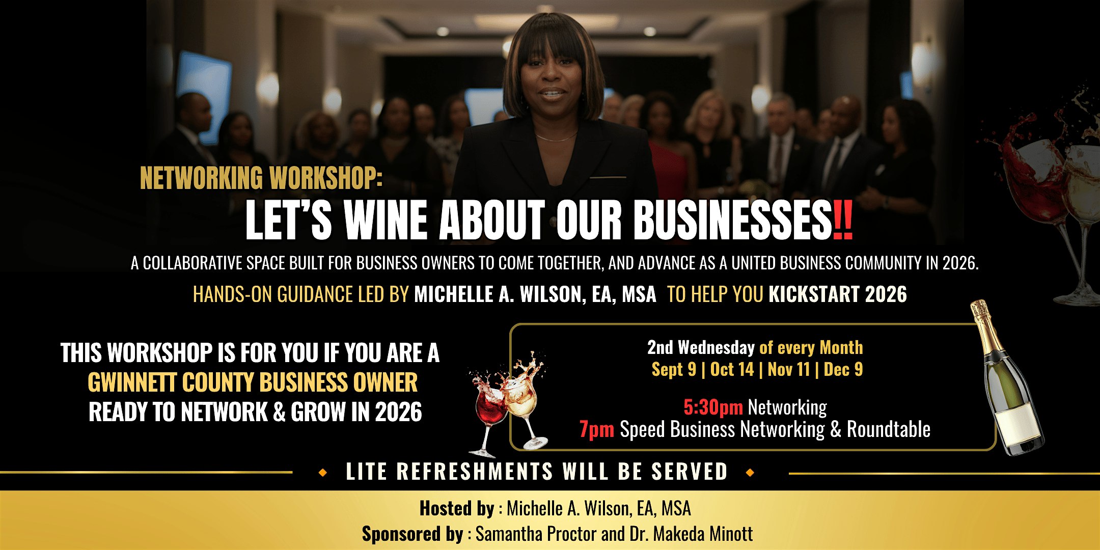 Let’s WINE About Our Business - Network & Position Your Biz for 2026