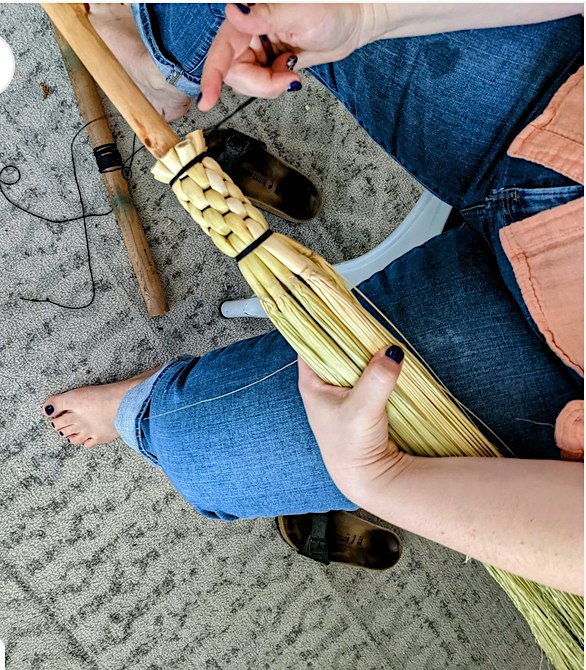 Learn to make a cobwebber broom