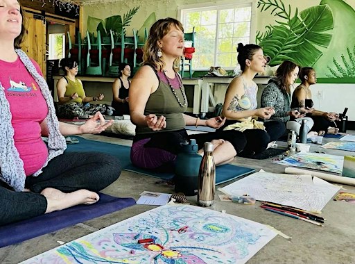 Flow State: Yoga + Art!