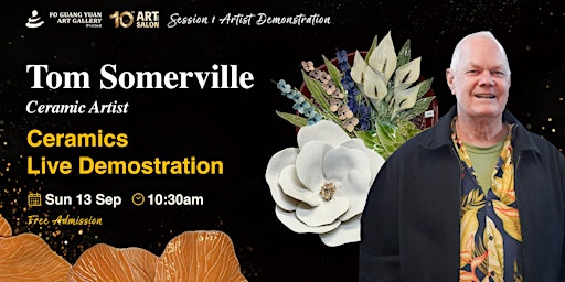 2026  Art Salon l Ceramic  Demostration by Tom Somerville