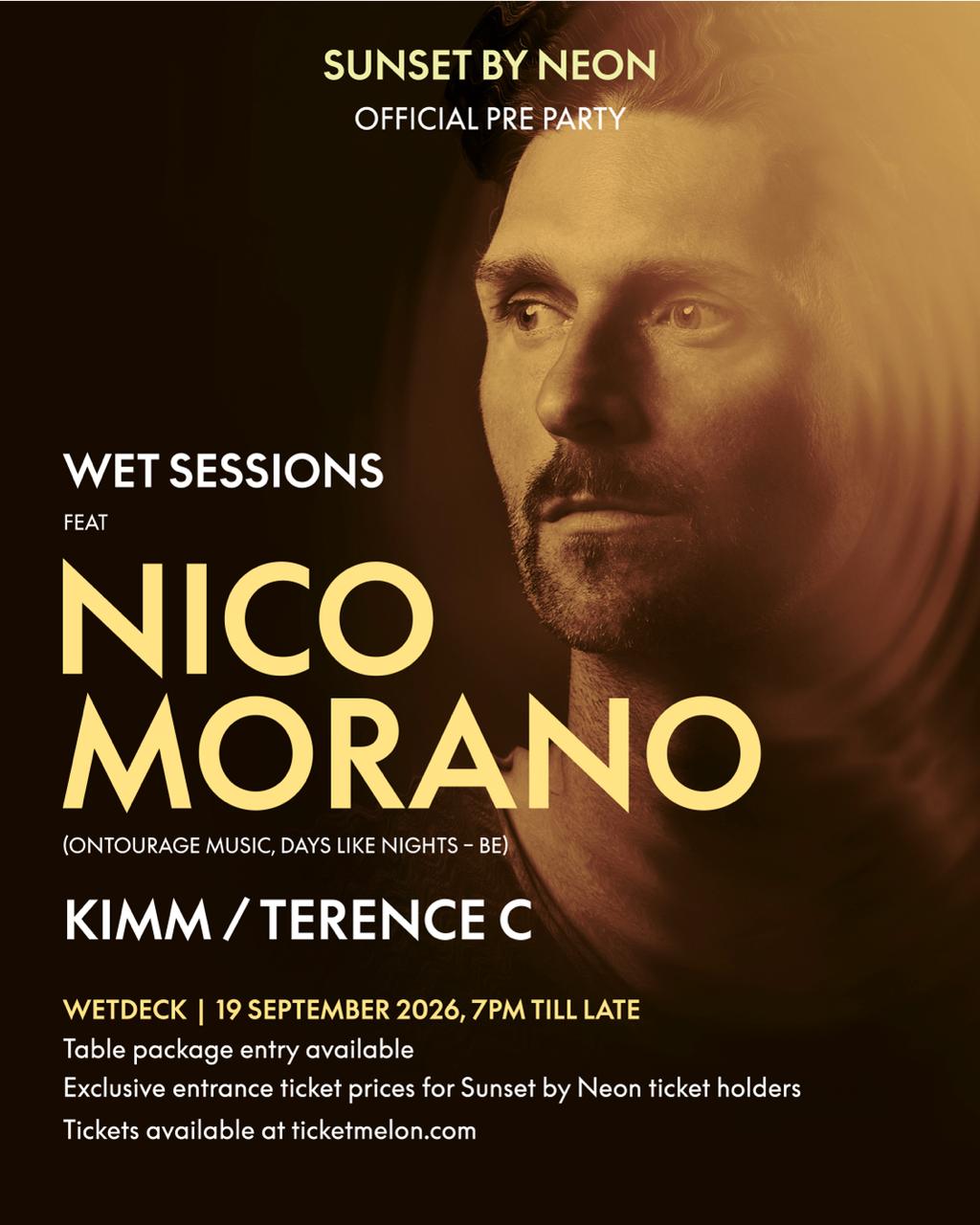 WET Sessions & Sunset by Neon pres Nico Morano