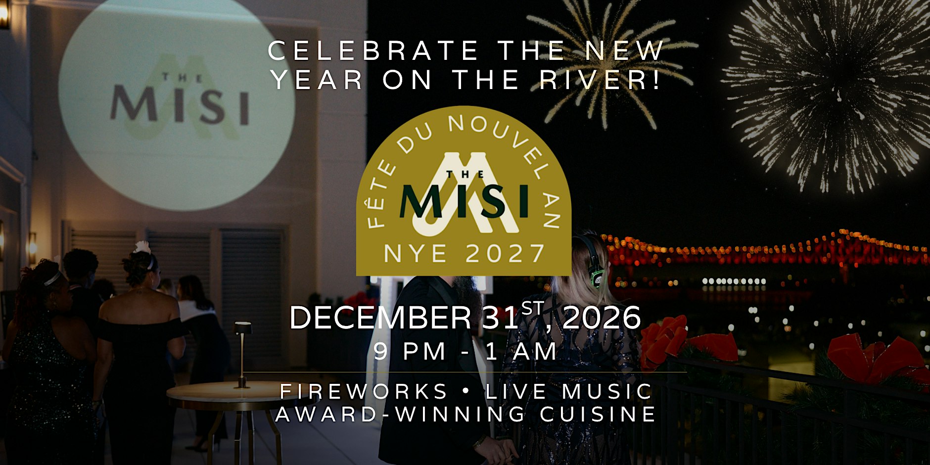 Fête du Nouvel An at The MISI by Messina's | NOLA New Year's Eve Party 2027