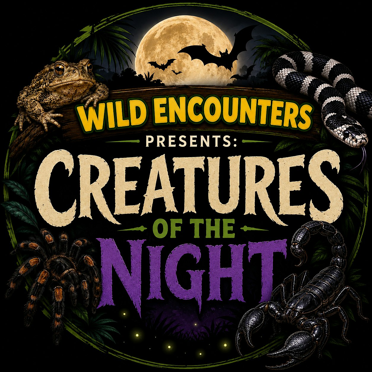 Wild Encounters Presents… CREATURES OF THE NIGHT