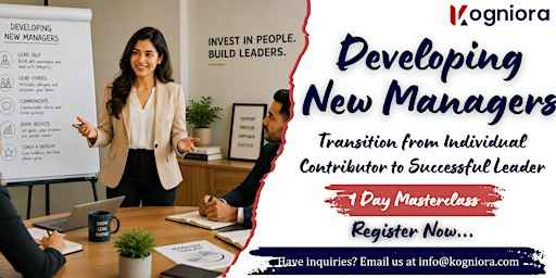 Developing New Managers – Inspire Teams, Drive Results in New Orleans, LA