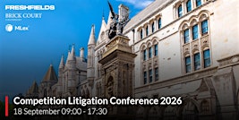 Competition Litigation Conference 2026